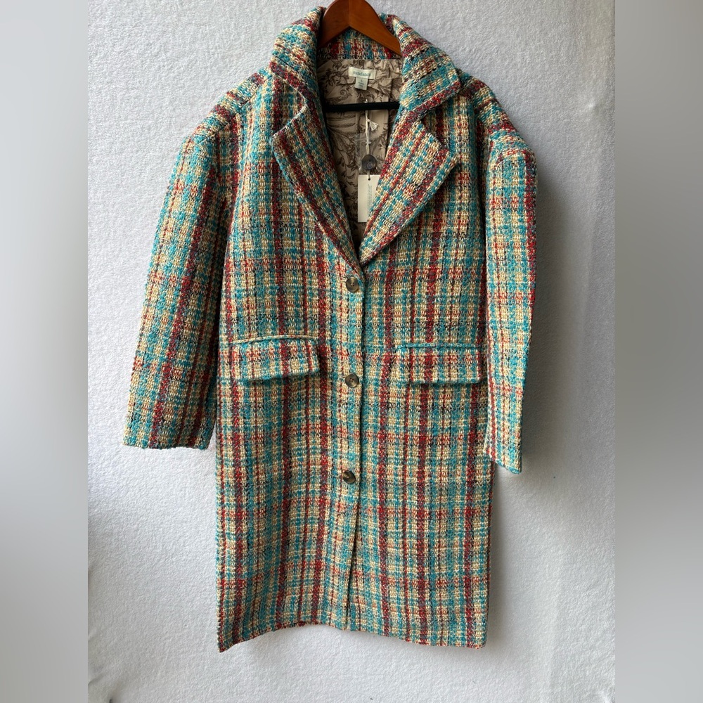 Sundance Living Hanna Tweed Coat - Picture 3 of 7